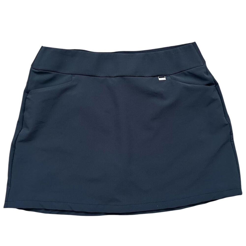 Greg Norman Women’s Stretch Golf Lined Skort 3 Pocket Black Size L